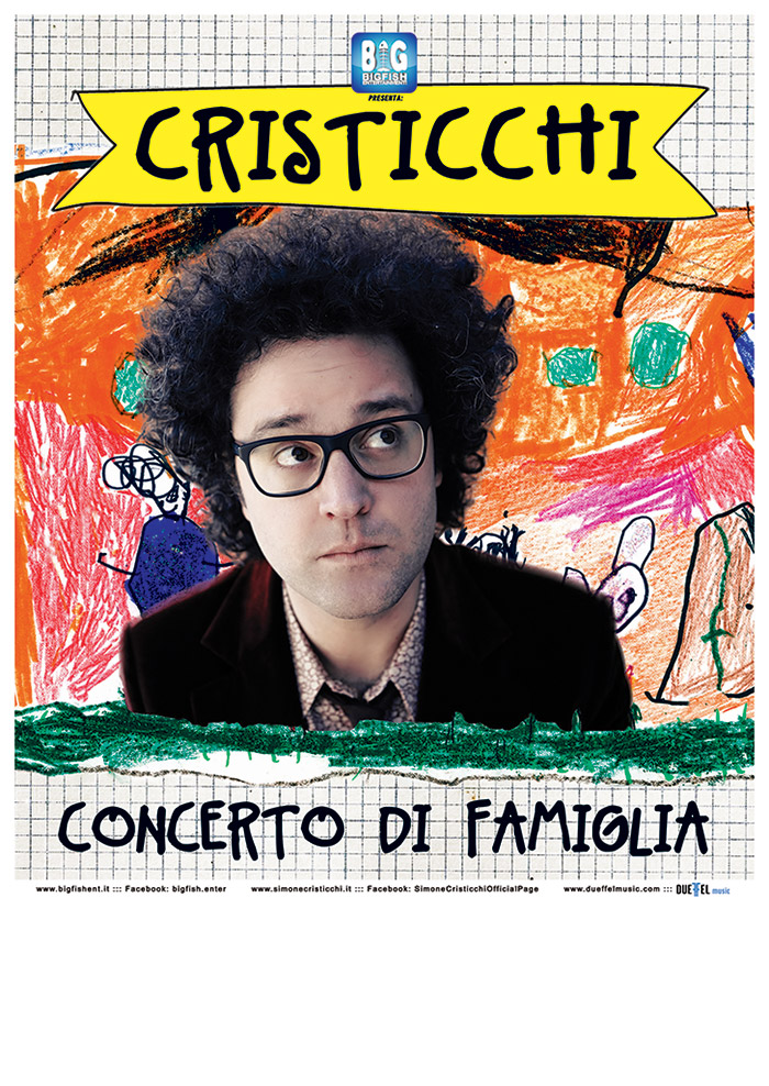 SIMONE CRISTICCHI / Poster Tour